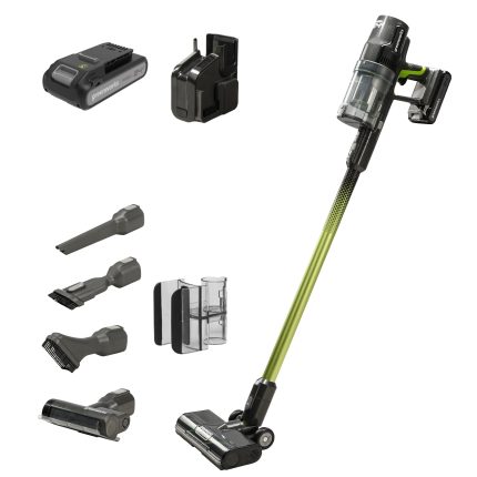 24V Cordless Battery Green Stick Vacuum w/ 4.0Ah USB-C Battery & Charger